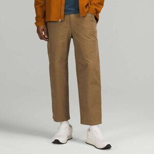 Lululemon Men's ABC Relaxed-Fit Crop Pant *Utilitech - Brown